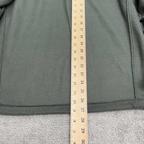 Columbia Steens Mountain Fleece Jacket Mens Medium Gray Black Full Zip Outdoor - Picture 6 of 15